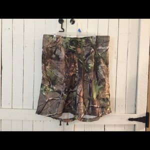 Men’s camo swim trunks